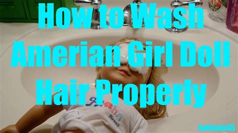 american girl doll with curly hair|washing american girl doll hair.